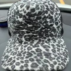 BREATH FAUX LEOPARD FUR CAP - メルカリ