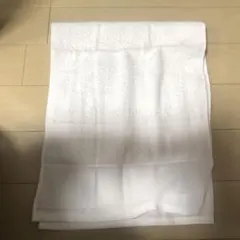 無地白タオル　2枚