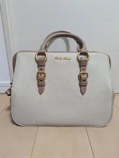 ミュウミュウ　MIU MIU マドラスショルダーバッグ