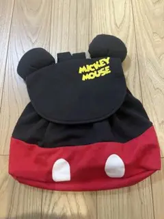 ミッキーマウス 耳付きリュック　しまむら　ナップザック
