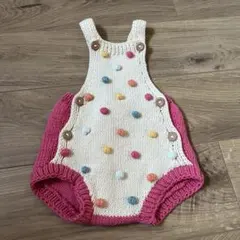 kalinka ニットサロペット 18m-24m