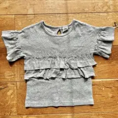 devirock フリルストレッチTシャツ110