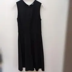 UNIQLO ブラック ノースリーブ ワンピース Sサイズ