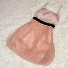 Rew de Rew パーティドレス　チュールキャミワンピース　リボン　美品✨Mのサムネイル