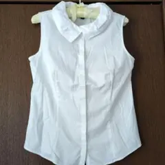 D222162 BROOKS BROTHERS ノースリーブブラウス - メルカリ