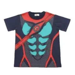 120cm 新品タグ付 仮面ライダーゼッツ　 なりきり Ｔシャツ 半袖　ブラック
