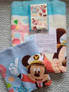 ミッキーマウス タオル、バスタオル、ティッシュ