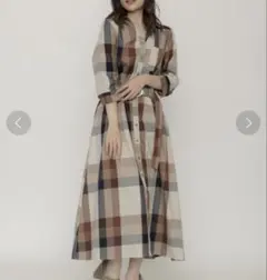 REDYAZEL レトロチェックワンピース　美品　S 匿名配送　パキッとカラー