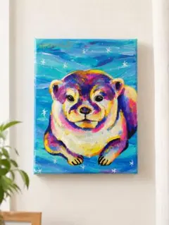 ⭐️コアラ⭐️絵画 原画 現代アート キャンバス アクリル画 カラフル