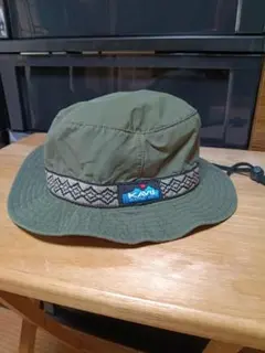 KAVU ストラップ付バケットハット Mサイズ 日本製 オリーブのサムネイル