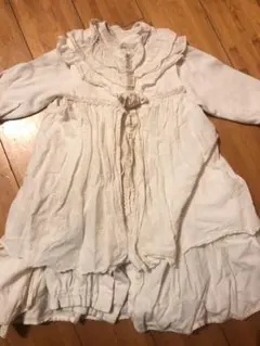 オーガニックコットンベビードレス 50-70cm ツーウェイオール