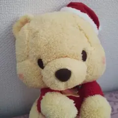 WINNIE　THE　POOH　＆　y♡u メガジャンボ クリスマス ぬいぐるみ