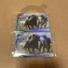 サラブレッドホースコレクション ツインウエハース 第3R ファストフォース