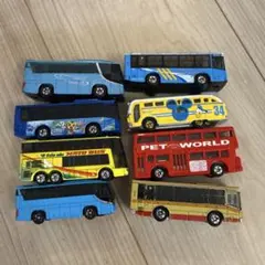 新品 未使用 人気 ミニカー ポケット トミカ バス 6台セット まとめ