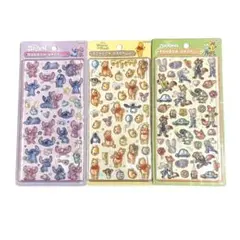 【正規品】ボンボンドロップシール★ディズニー★ズートピア スティッチ プーさん