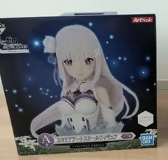 リゼロ　一番くじ　A賞　エミリア　アートスケールフィギュア