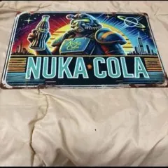 Falloutグッズ　ヌカコーラ ブリキ製看板 アンティーク　バージョン33