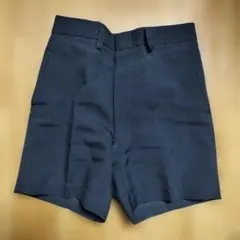 お受験ボトムス　半ズボン 130 ネイビー