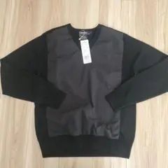 【新品タグ付き】le coq sportifゴルフ 長袖Vネックセーター 黒