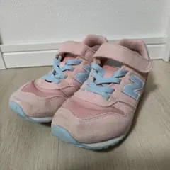New Balance キッズスニーカー ピンク/ブルー