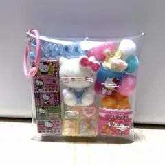 ガチャ詰めポーチ　つめつめタイプ　白猫