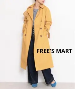 【FREE'S MART】ベーシックラグラントレンチコート　イエロー　Sのサムネイル