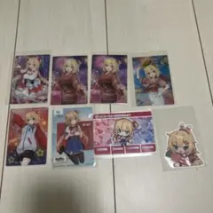 ホロライブ　赤井はあと　Vtuberキャラクター カードなど8枚セット