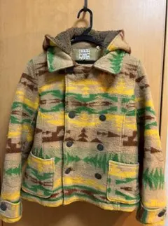 TITIKAKA チチカカ ネイティブ柄 ウールコート ジャケット オルテガ風