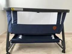 Nijakise ベビーベッド ネイビー 布製 2024年4月購入 Nijakise ベビーベッド ネイビー 布製 2024年4月購入 Nijakise