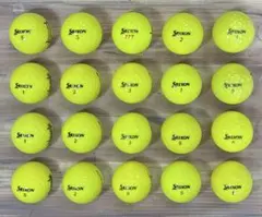7J）SRIXON スリクソン ゴルフボール イエロー 20球のサムネイル