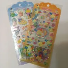 や*え様 サンリオ ドロップジュエリーシール 2枚セット はぴだんぶい ウサハナ