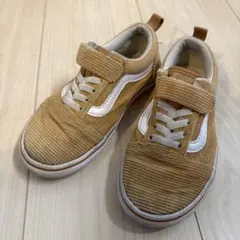 Vans ベージュ コーデュロイスニーカー18センチ