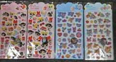 エンジェルブルー パワパフガールズ きゅんPOPシール 4枚セット