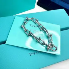 極美品 Tiffany & Co. シルバーチェーンブレスレット