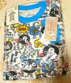 Chanmeal カバーオール くまさんロゴ入りロンパース　80cm