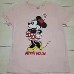 ディズニー ミニーマウス Tシャツ ピンク 130