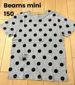 Beams mini ビームス ミニ 150 ドット柄 Tシャツ グレー 半袖のサムネイル