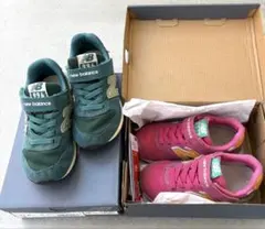 ニューバランス　YV996 スニーカー　キッズ　17センチ　2足セット　保育園