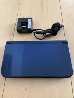 new ニンテンドー3DS LL ネイビー 充電器付き