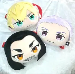 東京リベンジャーズ ぬいぐるみパスケースポーチ 場地 三ツ谷 千冬 ナムコ限定