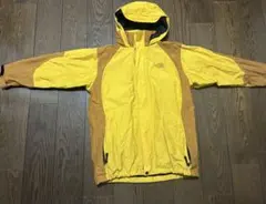 THE NORTH FACE マウンテンパーカー イエロー/ブラウン