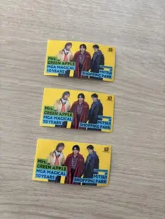 ミセスグリーンアップル　ステッカー　ららぽーと