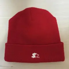 supreme ビーニー ニット帽 赤 花柄 - メルカリ