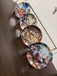 ディズニー デザイン皿 4枚セット