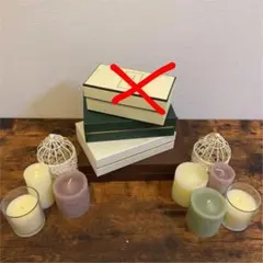 ウェディング　装飾18点セット　ウェルカムスペース　飾り箱　キャンドル10個