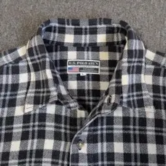 U.S. POLO ASS'N フランネル長袖シャツ L