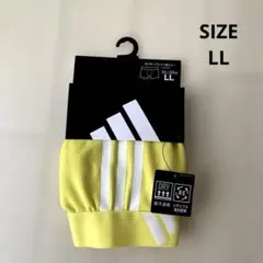 新品未使用品　adidas ボクサーパンツ　LL サンイエロー　3本線