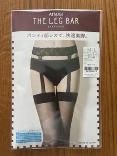 アツギ ストッキング THE LEG BAR パンティ部レス レースガーター付き