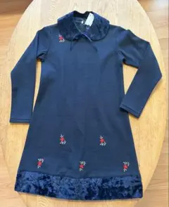 【新品未使用】タバサクレヨン130秋冬ワンピース