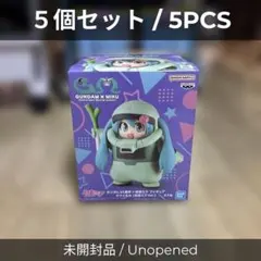 【未開封／送料込／５PCS】初音ミク　Hatsune Miku フィギュア